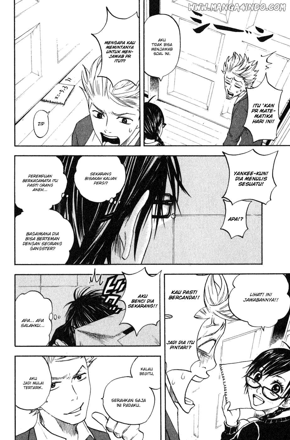 Yankee-kun to Megane-chan Chapter 03 Bahasa Indonesia